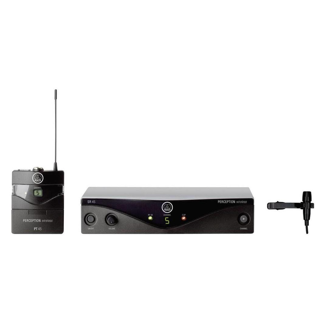 AKG Ansteck Funkmikrofon-Set AUCMX (AKGPW45PSETISM)