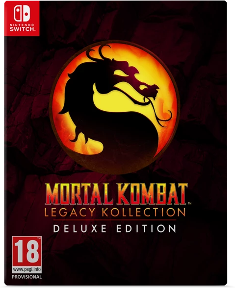 Atari Mortal Kombat: Legacy Kollection Deluxe Edition for Nintendo Switch (Game Cartridge) - Nintendo Switch Game Collection with Interactive Documentary