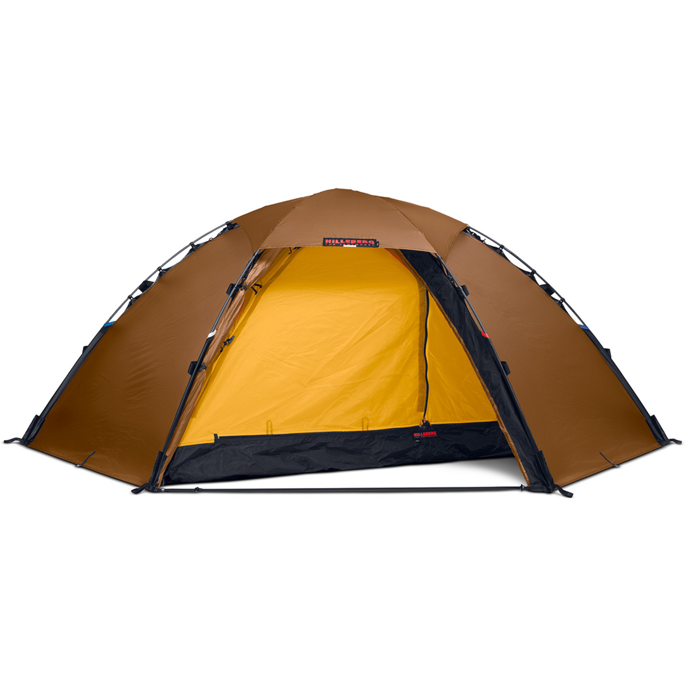 Hilleberg Staika Zelt 1-4-Personen-Zelte braun Expedition
