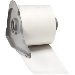 Brady, Etikettenrolle, M7C-2000-529, Polypropylenband, Weiss, glänzend, 50.80 mm x 15.24 m, permanent (1 Rolle) (50.80 mm)