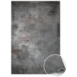 VINYL TEPPICH 100x150 cm Verrostetes Blech
