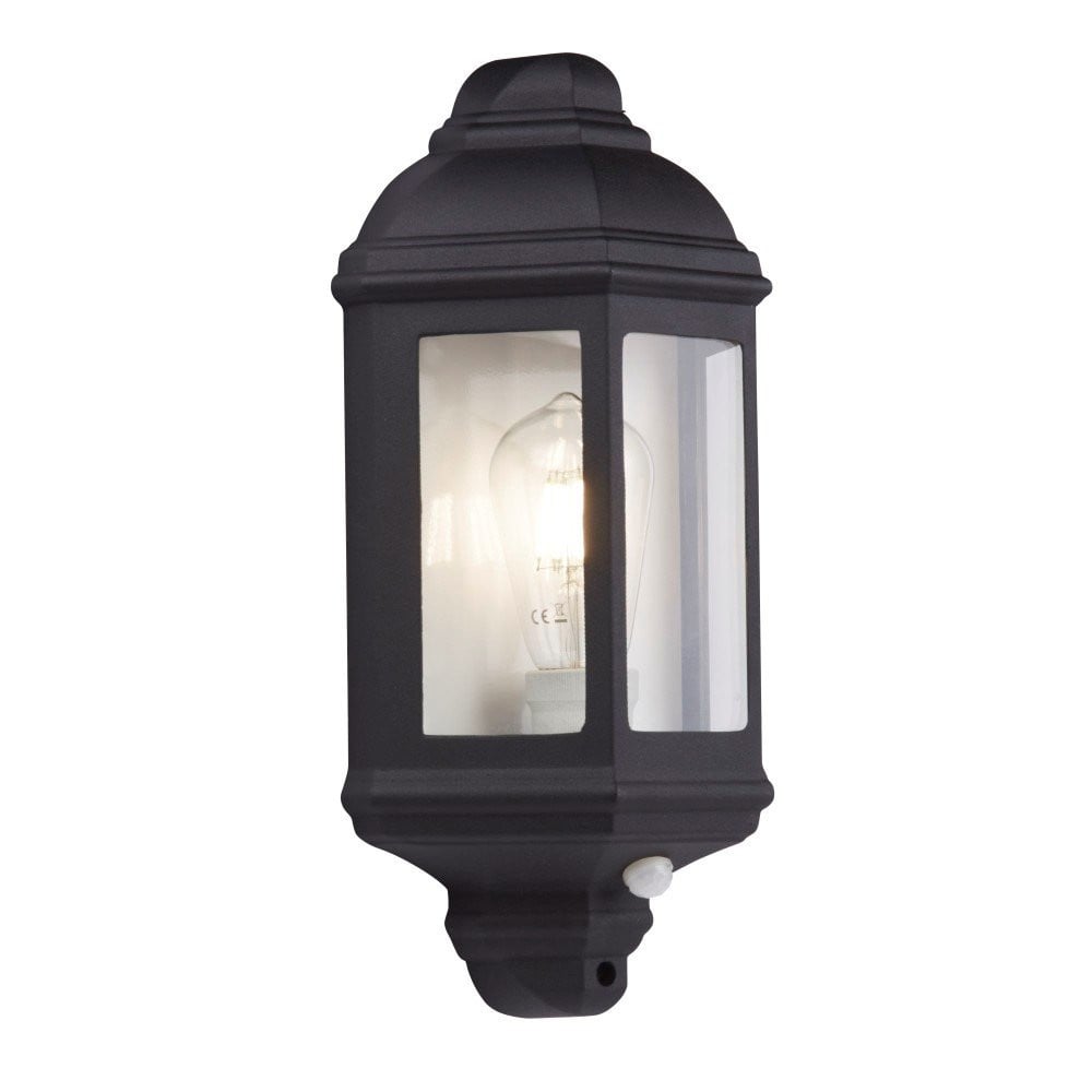 Searchlight Class Muurlamp met bewegingssensor - 280BK-PIR - Zwart