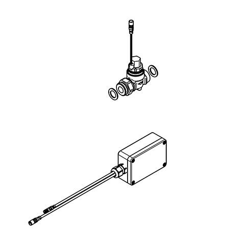 KWC Aquarotter GmbH KWC Aquarotter Smart Urinal Unit, F5, elek., Umrüstung AQUATRON, f. Batt./Net, 3600009205 3600009205