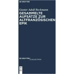 Beckmann:Gesammelte Aufsätze zur altfra, Fachbücher von Gustav Adolf Beckmann