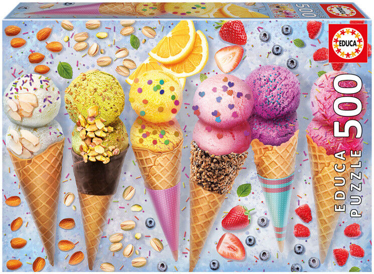 EDUCA BORRAS Puzzle 500 pcs Glaces - Educa