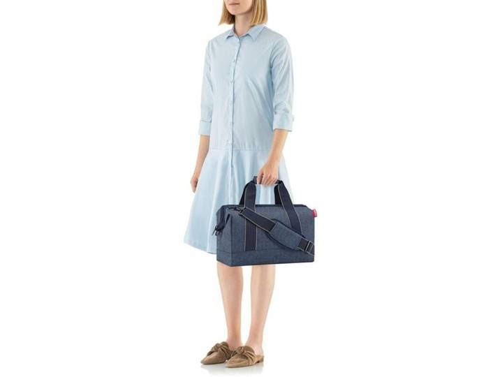 Tasche Reisenthel Herringbone Dark Blue 18 l - Material: Polyester - Tasche