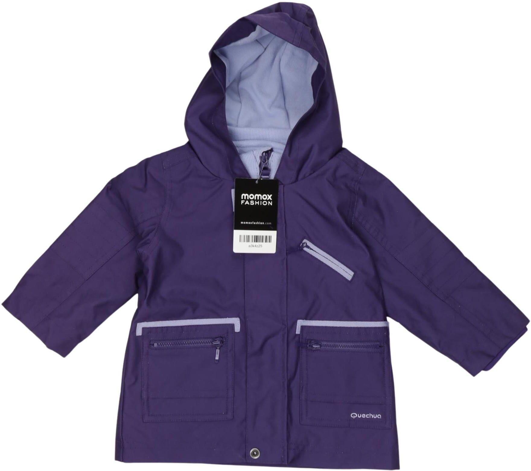 quechua Mädchen Jacke oder Mantel, Lila, Gr. EU 68, Synthetik - Second Hand