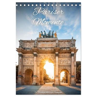 Pariser Momente (Tischkalender 2027 DIN A5 hoch), CALVENDO Monatskalender