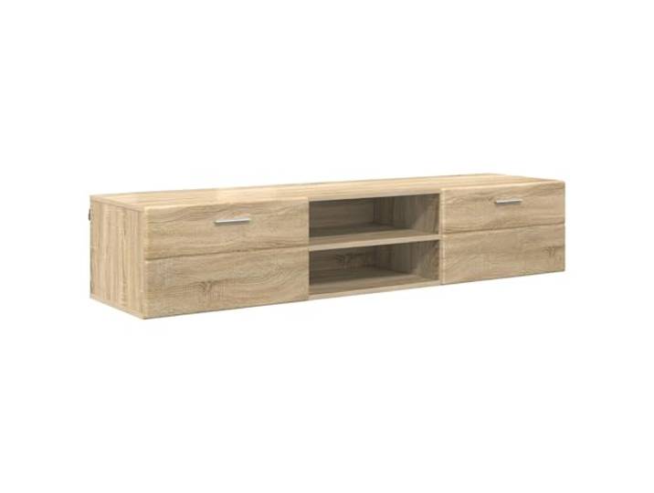 Schubladenschrank Sonoma Eiche 150x39x30 cm Aus Holzwerkstoffen, Matt Finish, Für moderne Innenräume, Einfach zu halten