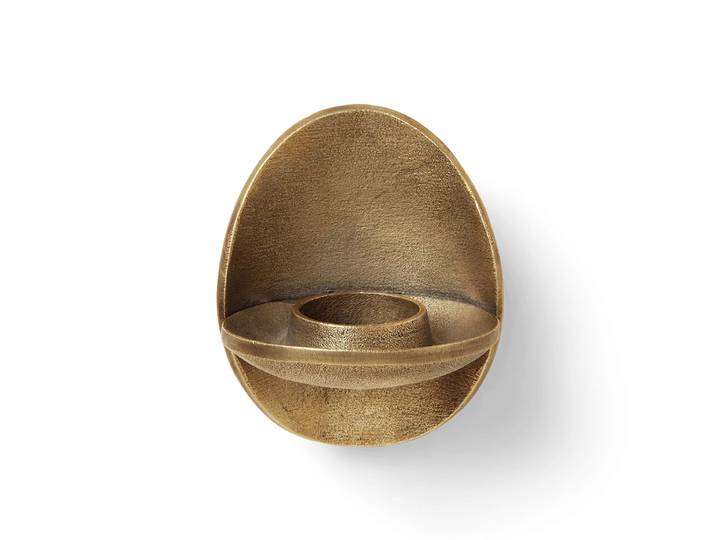 Ferm Living Photophore mur Agapé Brass finish