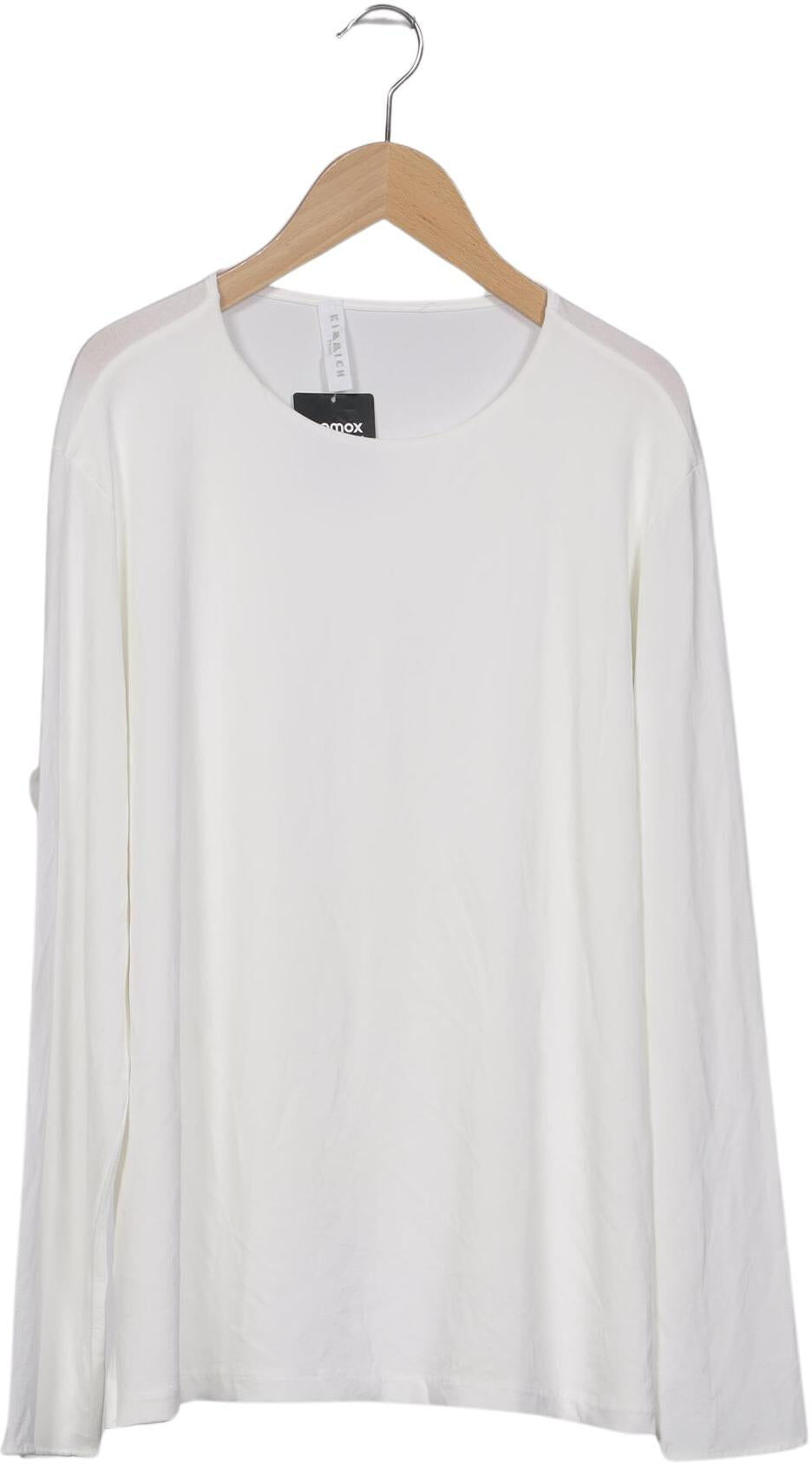 Kimmich Trikot Damen Langarmshirt, Weiß, Gr. 3Xl, Synthetik / Elasthan / Viskose - Second Hand
