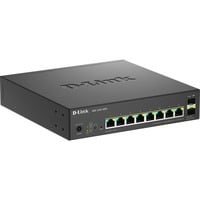 DMS-1250-10SPL/E, Switch schwarz, 120W PoE Budget