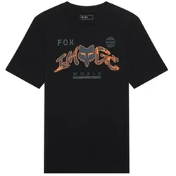 Fox Yth Image Print Kinder T-Shirt Kurzarm Ultra schwarz Gr. YXL