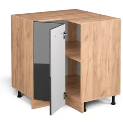 Vicco, Regal, Eckunterschrank R-Line (75.60 x 46 x 81.60 cm)