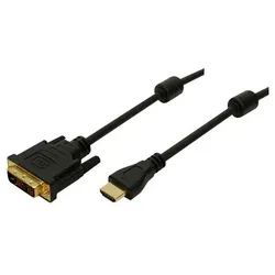 LogiLink HDMI>DVI-D 3m Schwarz