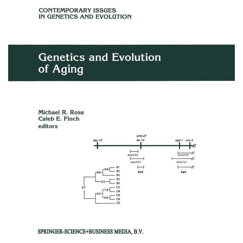 Springer Genetics and Evolution of Aging (Englisch, Softcover, Caleb E. Finch, Michael R. Rose) (55379118)