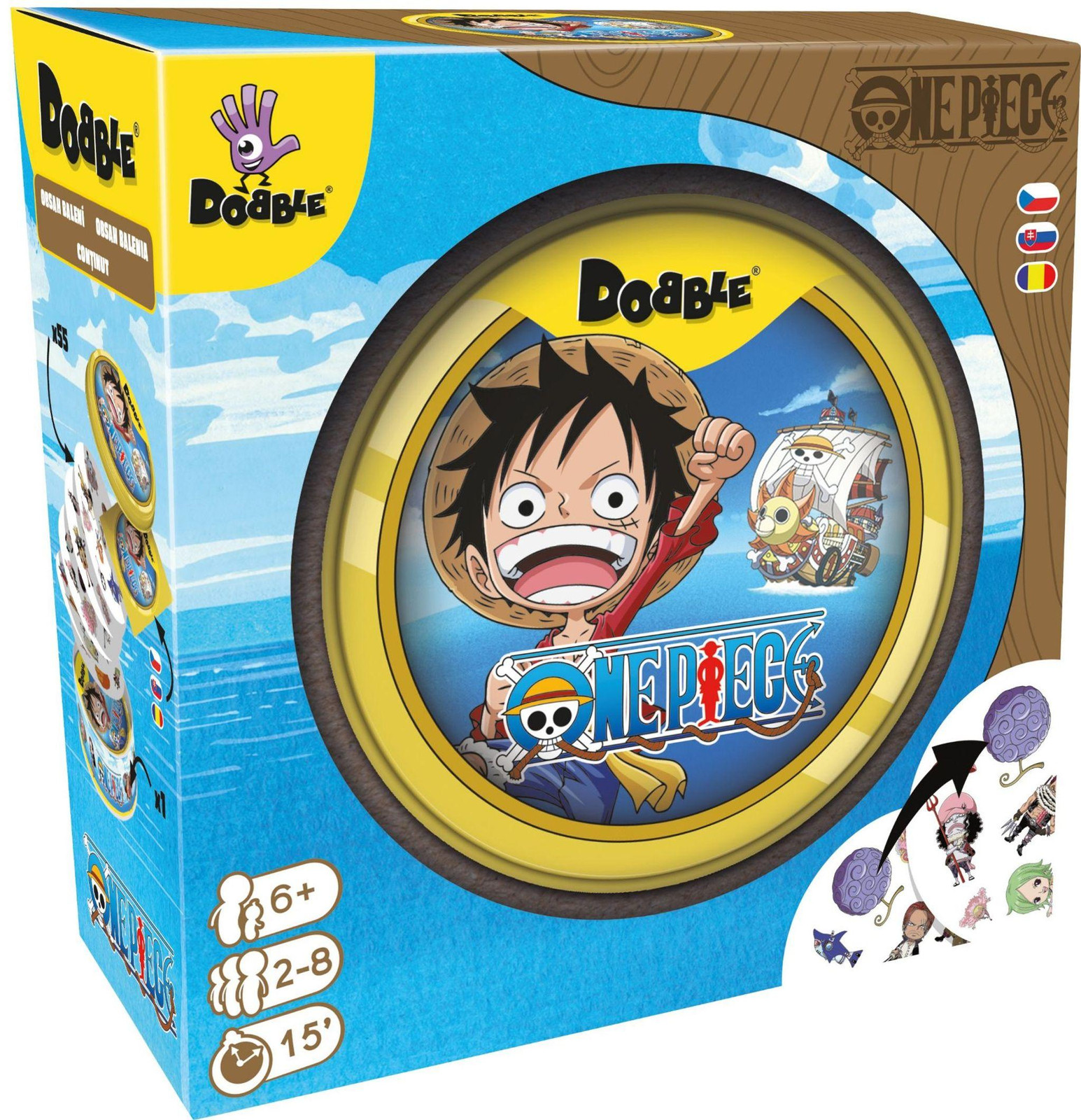 Asmodee Dobble One Piece kaartspel