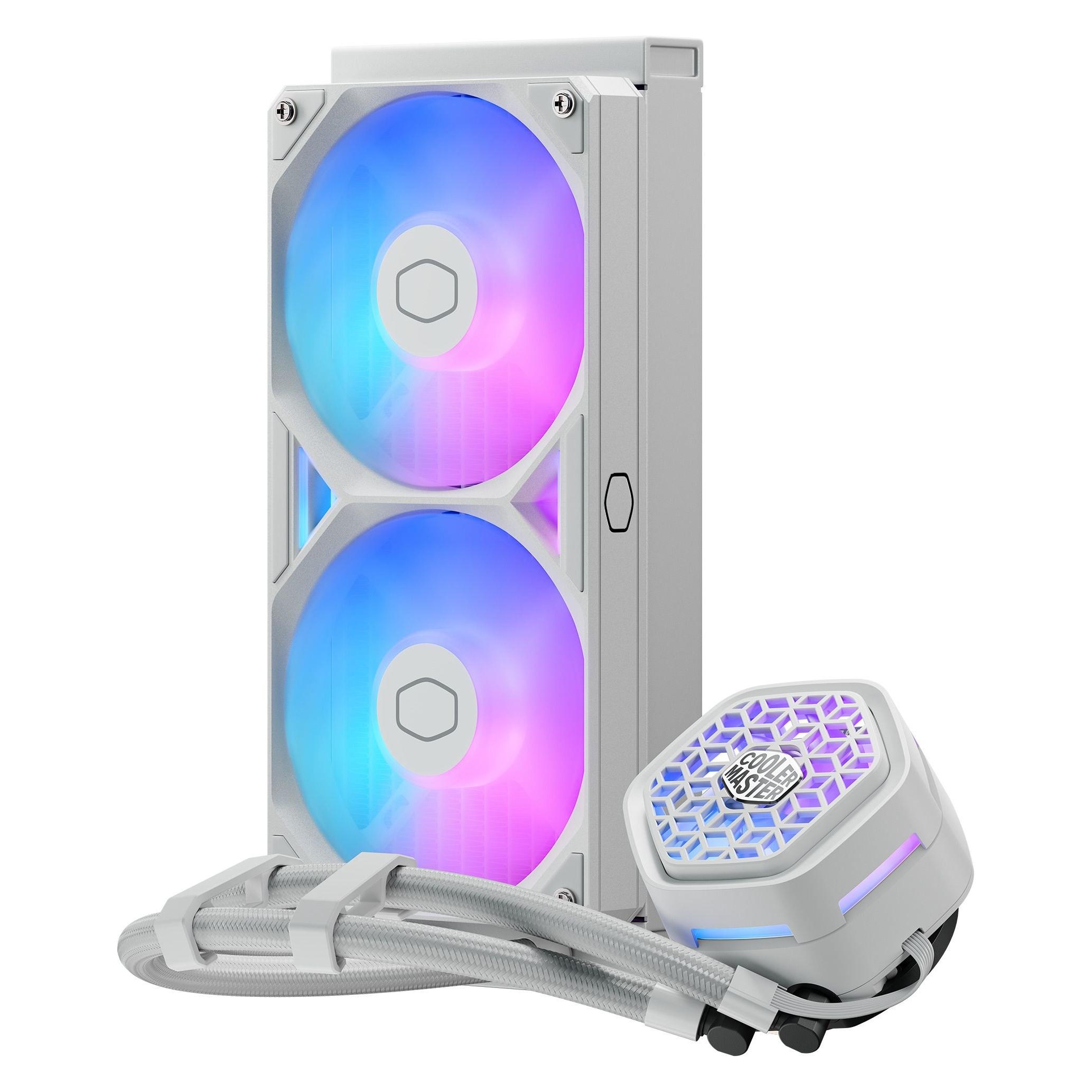 Cooler Master MasterLiquid 240 Atmos II VRM Fan liquid cooler, white (MLX-D24M-A25SZ-VW)