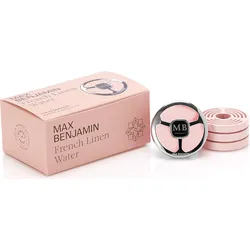 Max Benjamin French Linen Water Auto-Lufterfrischer mit Nachfüllungen 5 El.