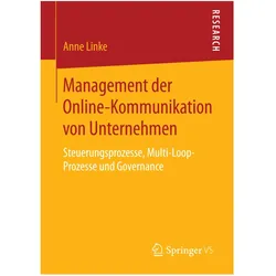 Management der Online-Kommunikation von Unternehmen, Fachbücher von Anne Linke