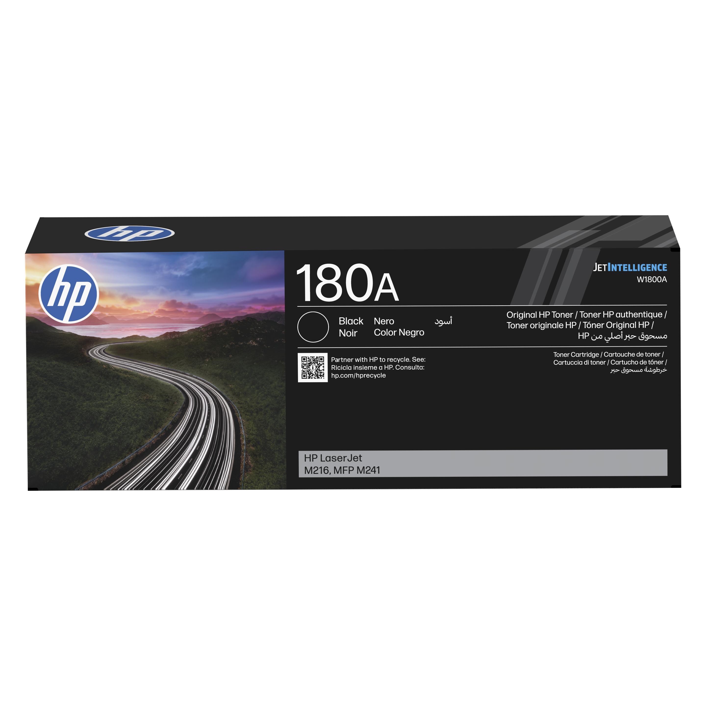 HP 180A Original LaserJet Tonerkartusche, Schwarz (BK) (W1800A)