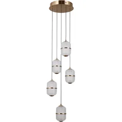 Italux PND-34375-5-HBR LED Pendelleuchte Alani | 28W LED | 2184lm | 3000K