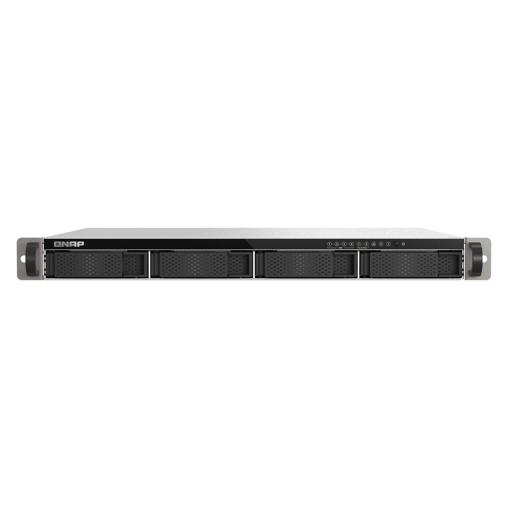 QNAP 1U 4-BAY 3.5+2XE1.S RACKMOUNT (0 TB) (TS-H665U-RP-8G)