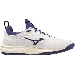 Mizuno, Unisex, Hallenschuhe, Wave Luminous 2 (48.5), Weiss
