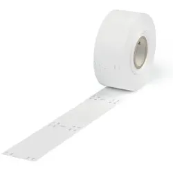Wago 211-836 Kabelbündelmarkierer,für Smart Printer,für die Verwendung mit Kabelbindern,weiß 211836
