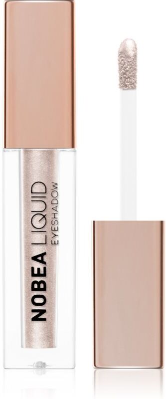 NOBEA Metal Liquid Eyeshadow liquid eyeshadow shade Moonstone #E03 4 ml