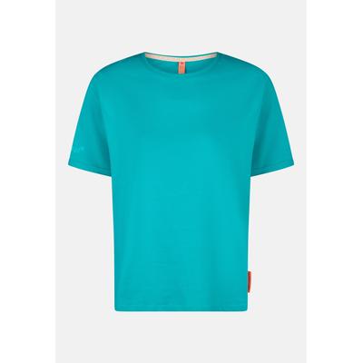 T-Shirt SALZHAUT "Shirt AMUSEERN", Damen, Gr. XS, lagoon, Shirts T-Shirt