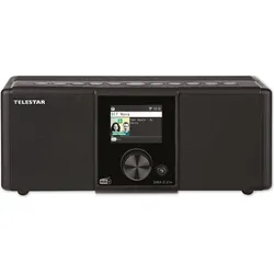 Telestar Dira S 21i + (DAB+, FM, Internetradio, Bluetooth, WLAN), Radio, Schwarz