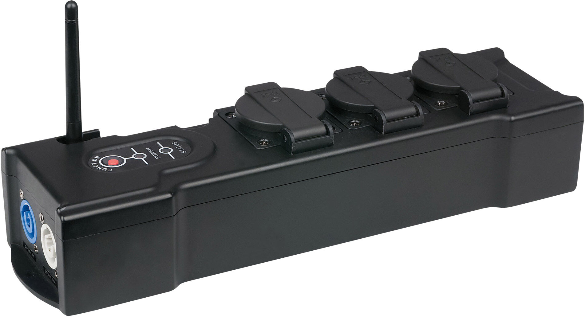 Showgear Powerbox 3 Crmx Integrierter Crmx-Dmx-Empfänger