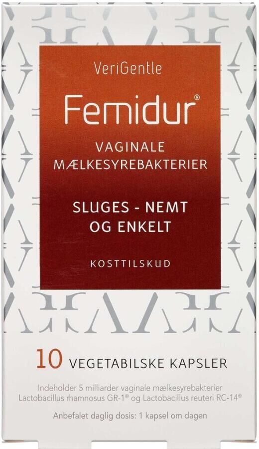 Femidur Oral Kapsler Kosttilskud 10 stk