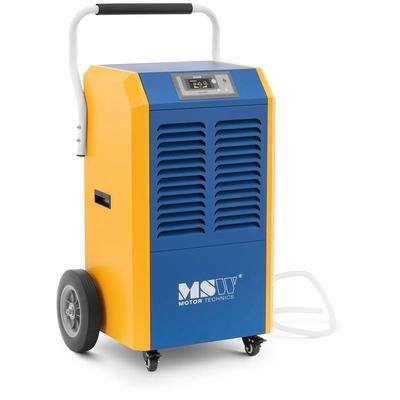 Helloshop26 - Gewerblicher Luftentfeuchter 138 Liter /Tag 130 150 m² 1300 m³/h mit Griff Gummi kaltgewalztes Stahlblech blau gelb 14_0008874