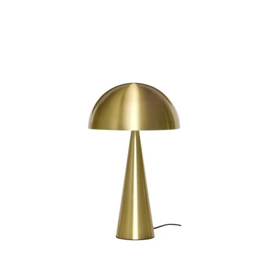 Hubsch Mush tafellamp tall brass