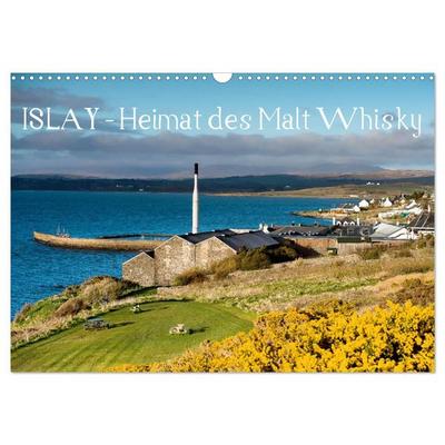 Islay - Heimat des Malt Whisky (Wandkalender 2027 DIN A3 quer), CALVENDO Monatskalender