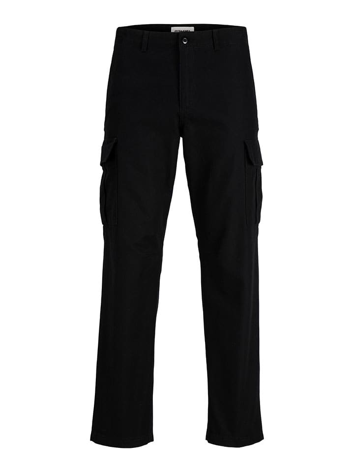 Jack & Jones Cargohose in Schwarz - W36/L34