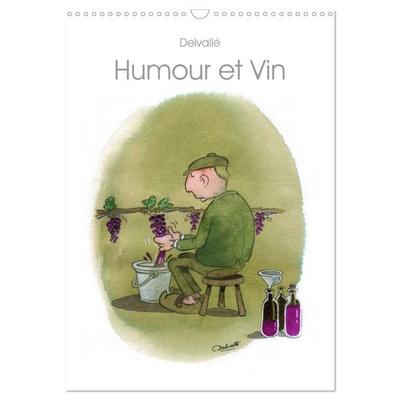 Humour et Vin (Calendrier mural 2026 DIN A3 horizontal), CALVENDO calendrier mensuel