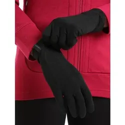 ICEBREAKER Handschuhe / Unterzieh-Handschuhe "Gloveliner", Größe XS in Schwarz Schwarz