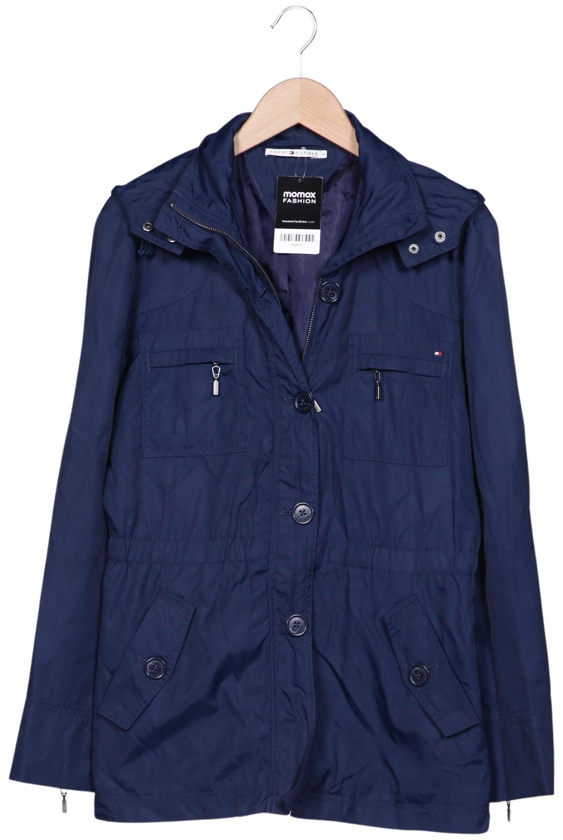 Tommy Hilfiger Damen Jacke, Marineblau, Gr. M, Synthetik - Second Hand
