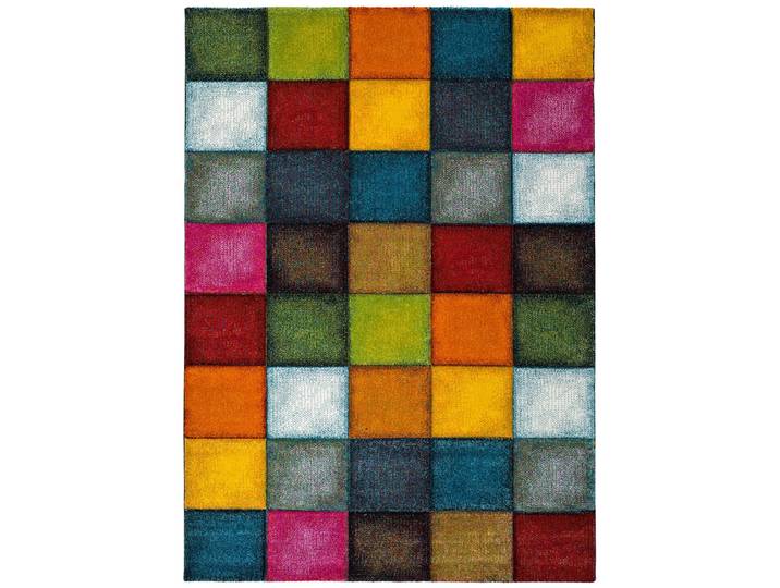 Tapis à carreaux multicolore 120x170 cm