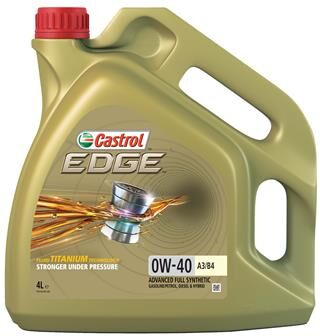 Castrol Motoröl Edge 0w-40 A3/b4 (4l) 15338f 4l