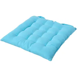 STUHLKISSEN hellblau 40/40/6,5 cm