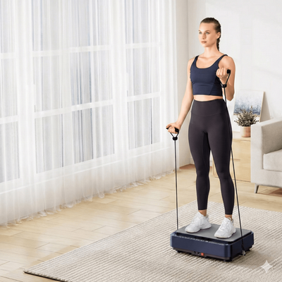 StayWell Vibration Plate For Lymphatic Drainage, Pain Relief, Sleep Help, Fat Burning & Weight Loss Exercise Machine Vibration Plate For Lymphatic Drainage, Pain Relief, Sleep Help, Fat Burning & Weight Loss Exercise Machine