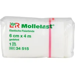 Mollelast Binden 6 cmx4 m weiß