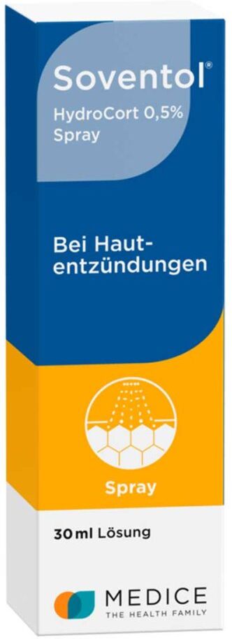 Soventol HydroCort 0,5% Spray bei Hautentzündungen 30ml
