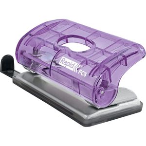 Rapid Locher Colour'Breeze FC5, 5001534, violett, Bürolocher, Stanzleistung ca. 10 Blatt