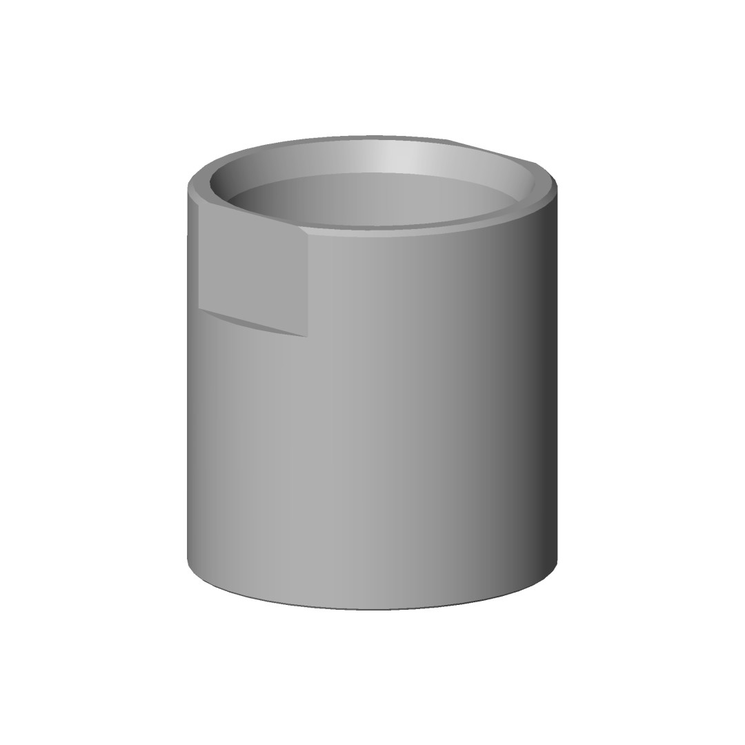 Dornbracht Befestigung Mutter Ersatzteile 092310100 D. 33 x 35 mm Dark Platinum gebürstet 092310100-99