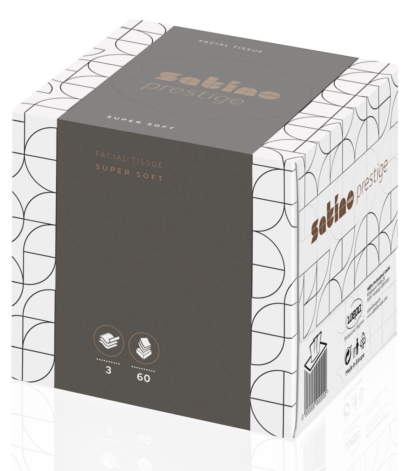 Satino by wepa Kosmetiktücherbox 3-lagig 210601